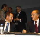 Un momento de la asamblea celebrada ayer en el Auditorio.