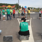 Trabajadores de Vitro en una de sus múltiples medidas de protesta ante el cierre.