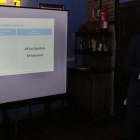 El director general de HP Solutions, Miguel Ángel Turrado, explica el desembarco en León de la central mundial de I+D.