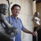 El escultor, entre ‘Fitosios’ y ‘Antroposios’. JESÚS F. SALVADORES