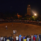 Imagen de la plaza de toros de Villamañán. MEDINA
