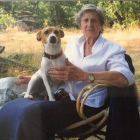 Marisol Benet, hermana del ingeniero que construyó el pantano del Porma. NACHO GALLEGO
