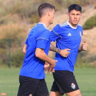 Maxi Villa podría debutar esta tarde en el partido amistoso de La Eragudina. ANA F. BARREDO.