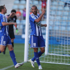 Alán Baró y Yuri representaron a la Deportiva en la reunión de la AFE como capitanes del conjunto blanquiazul