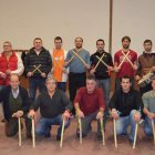 El grupo de danzas lleva sin bailar casi treinta años.