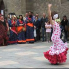 Rocío de Córdoba fue la encargada de impartir la clase de sevillanas, gran atracción de esta primera
