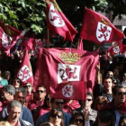 En las marchas siempre se ha reclamado el referéndum.