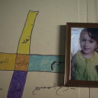 Cristina, niña cristiana raptada por el Estado Islámico en Irak.