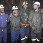 Los cuatro mineros encerrados en el Pozo Aurelio de la Vasco se han puesto en huelga de hambre.