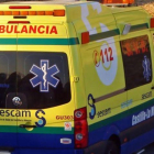 Ambulancia de Castilla-La Mancha.