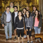 Los alumnos visitaron el interior de la catedral. CAMPOS