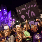 La manifestación feminista por la igualdad sacudió todas las ciudades de la geografía española en una jornada para la historia. DE LA ROCHA