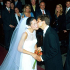 Boda de la hija de Félix Millet en la iglesia de Santa Maria del Mar de Barcelona, el 28 de junio del 2002.