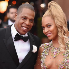 Jay-Z y Beyoncé, en una gana en el MOMA de Nueva York en el 2015.