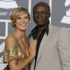 Heidi Klum y Seal, en los premios Grammy, en Los Ángeles, en febrero del año pasado.