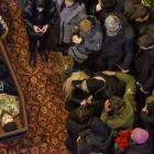 Funeral de un soldado ucraniano muerto en el frente. OLEG PETRASYUK