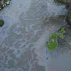 Vertido de gasoil en el río Sil, detectado en el año 2002