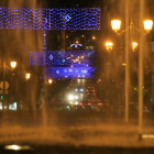 Ponferrada encendió ayer la iluminación navideña en sus principales avenidas.
