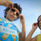 Abel y Rut, con sus gafas de sol.