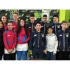 Equipo infantil de Tenis5Pádel, que compite en primera categoría. DL