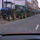 Los tractores volverán a las carreteras, como en la imagen de archivo