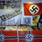 Imagen del material requisado a un grupo neonazi en varias localidades de Gerona.