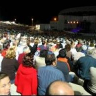 El aforo del auditorio, casi al completo durante el concierto