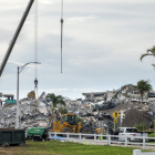 El edificio de Miami, demolido ayer. CRISTOBAL HERRERA-ULASHKEVICH