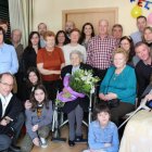 Perpetua con su familia