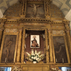 Los lienzos se encuentran en la ermita de La Piedad.