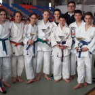 Los luchadores de la categoría cadete también brillaron en Valladolid. DL
