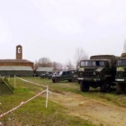 Los militares montaron su campamento en las proximidades del santuario de la Virgen del Puente