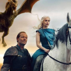 Daenerys Targaryen y lord Jorah Mormont, en 'Juego de Tronos'.