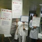 Una de las protestas del personal sanitario de hace unas semanas