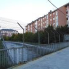 Vista actual del canal de Cornatel en Ponferrada, una de las propuestas de entubamiento