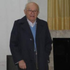 Eutimio Martino, en el Instituto Bíblico y Oriental de Cistierna