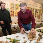 Imagen de las recientes Jornadas Micológicas del Bierzo que organiza Cantharellus. L. DE LA MATA