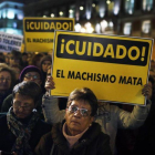 Manifestación contra el machismo.