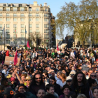 Protestas en Londres contra el cambio climático.