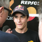 Marc Márquez, en el circuito de Sepang, este jueves.
