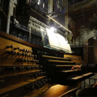 Imagen de archivo del órgano Klaiss de la Catedral de León, que tendrá que ser reparado. RAMIRO