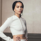 La actriz estadounidense Zoë Kravitz.