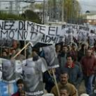 Los regantes del Páramo optaron por manifestarse en 2003 contra las tasas que la CHD quería cobrar