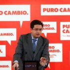 Óscar López informa de lo tratado en el Plenario de la Comisión Ejecutiva del PSCyL-PSOE.