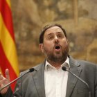 El presidente de ERC, Oriol Junqueras, pisa el acelerador en el proceso soberanista.