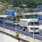 La autovía del Noroeste a su paso por la comarca. ANA F. BARREDO