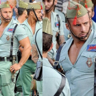 Desfile de legionarios.