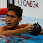 Hugo González acabó sexto en la final de 100 metros espalda. BIZARRA