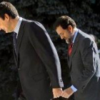 El presidente Rodríguez Zapatero y Mariano Rajoy, en una imagen de archivo, acudirán en breve a León