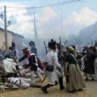 Los vecinos y los grupos napoleónicos recordaron los hechos ocurridos en el siglo XIX.